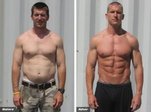 body transformation man