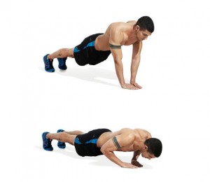 Close-grip Pushup