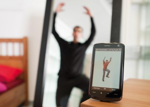 fitness online smartphone