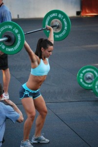 woman lift heavy