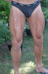 muscular leg
