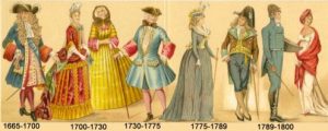 europe fashion 1700
