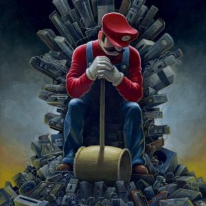 mario fan art