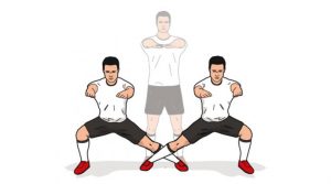 lateral squat