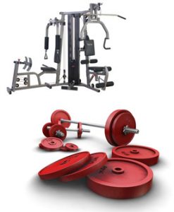 machine free weights