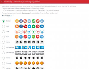 ultimate social media icons screenshot