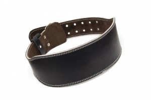 weightlifting belt leather