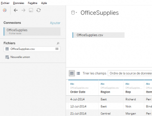 tableau connect file csv data science