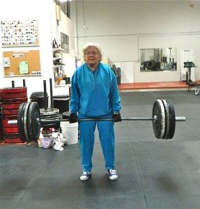 grandmother deadlift