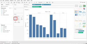 data science tableau color