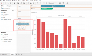 data science tableau color