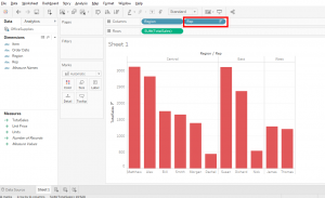 data science tableau color