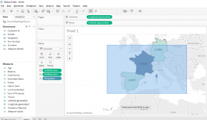 tableau connect excel file geographic map