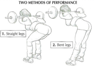 good morning leg exercise method straight bent leg