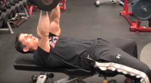dumbbell bench press